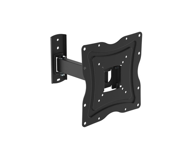 Full Motion TV Wall Mount for 1050 Inch Tvs, Articulating Tilt Swivel Mount with 9 Inch Extension, Vesa 75x75 to 200x200, 66 Lbs Capacity, Single...