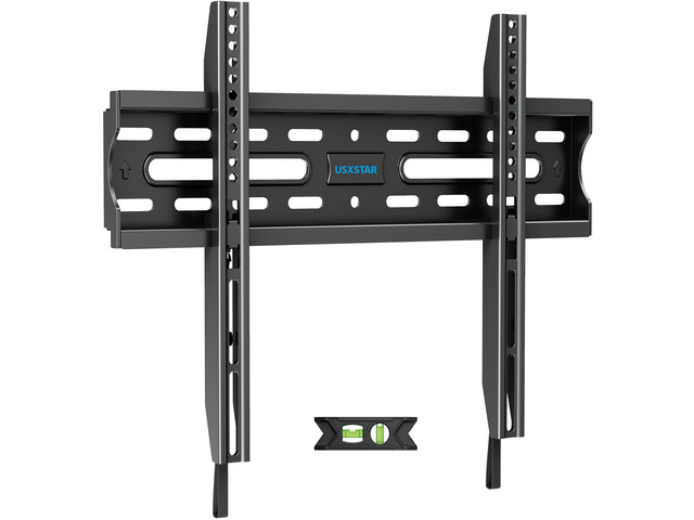 Fixed TV Wall Mount Bracket for 32 42 43 50 55 60 Inch TVs Fit 26-60' TV, Hold 99lbs, Low Profile Fixed TV Mount with Quick Release Lock, VESA...