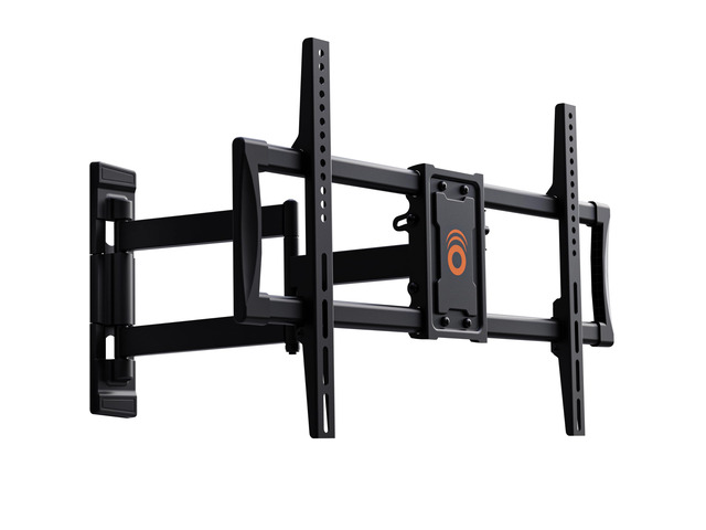 Corner TV Wall Mount for Big TVs - 24 Inches of Extension Plus Smooth Full Motion - Mount TVs Up to 65' in The Corner Or Up to 75' On A Flat Wall -...