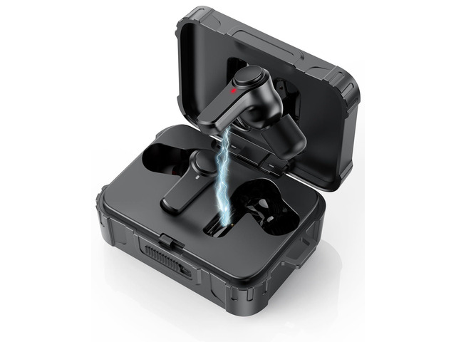 Electronic Shooting Ear Protection Earbuds, 29dB SNR, 70H Playtime, Bluetooth 6.0 Hearing Protection Earplugs, IPX6 Waterproof, TWS & ENC Earbuds...