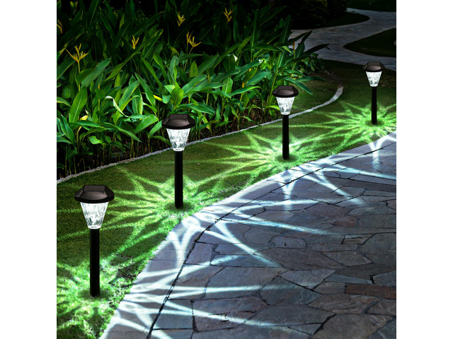 12 Pack Solar Lights Outdoor Waterproof, Solar Garden Lights Yard Decorations Outdoor Solar Lights for Yard, Outdoor for Pathway, Patio, Garden,...