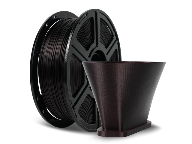 Carbon Fiber PLA Filament 1.75mm Marsala, Reinforced 3D Printer Filament 1kg, Lightweight & High-Strength PLA-CF Filament, Strong & Easy to Print