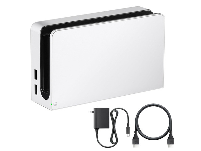 TV Dock Station with Ethernet LAN Port - 3 in 1 Replacement Switch and OLED TV Base Docking Set with Upgraded IC Module, Charger, HDMI Cable...