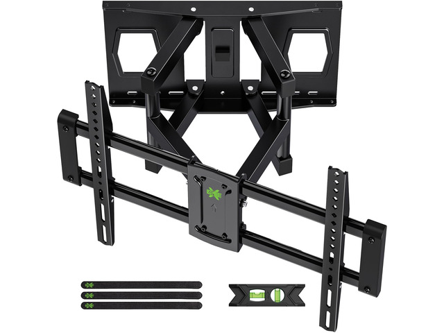 Full Motion Mount, UL Listed TV Wall Mount for Most 42-84 inch TVs, Holds up to 120lbs, Max VESA 600x400mm, Swivel TV Bracket with Dual...