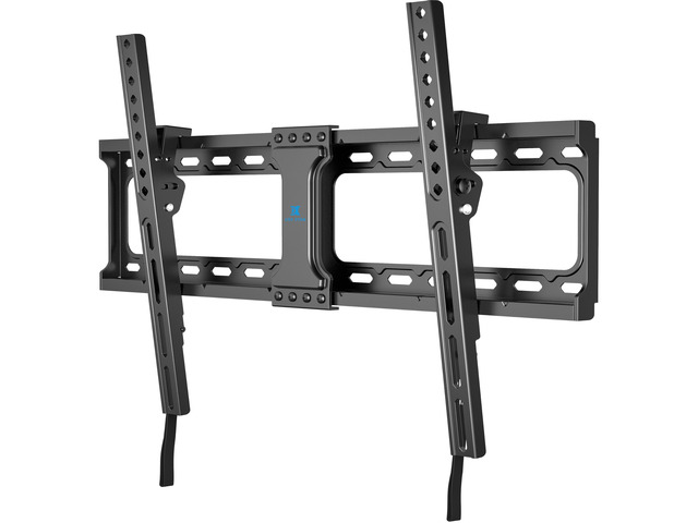 Tilting TV Wall Mount Bracket for 50 55 65 70 75 85 86 Inch TVs UL Listed, Fit 37-86' TV, Hold 132lbs, Tilt -9°, Low Profile TV Mount with Quick...