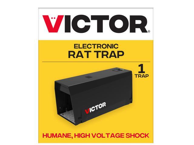 Indoor Electronic Rat Trap, Humane Electric Rat Traps Indoor for Home, No Touch, No See Traps - M241B - Quickly and Humanely Kill Rats Indoors - 1.