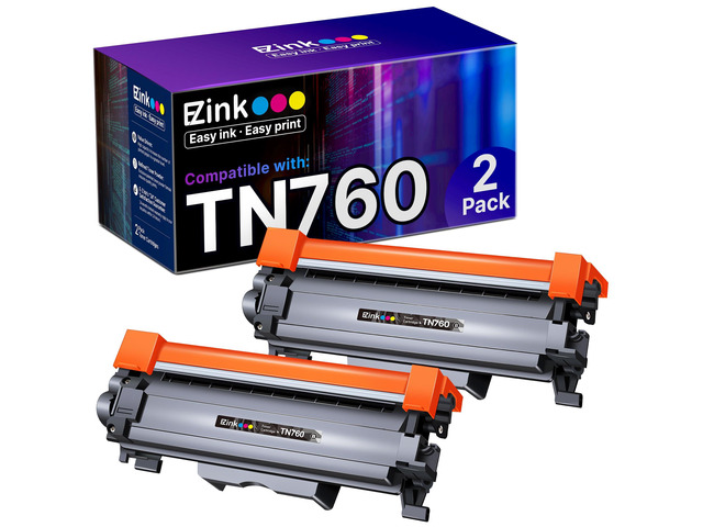 TN760 Toner for Brother Printer TN-760 TN 760 TN-760/ TN730 TN-730 TN-730 Compatible for Brother MFC-L2710DW MFC-L2750DW HL-L2350DW HL-L2370DW...