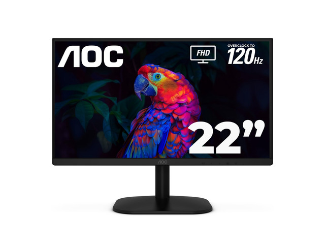 22B35HM23 22' Full HD (1920 x 1080) 120Hz LED Monitor, Adaptive Sync, VGA & HDMI, Flicker-Free, Low Blue Light, HDR Ready, VESA, Tilt Adjust,...