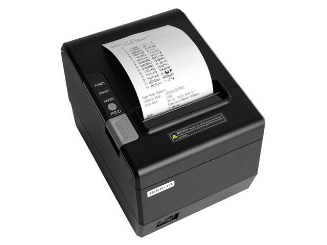 Kitchen Restaurant POS Printer RP850P, 80mm Thermal Receipts Printer with Auto Cutter, USB Serial Ethernet for ESC/POS, Support Windows/Mac Cash...