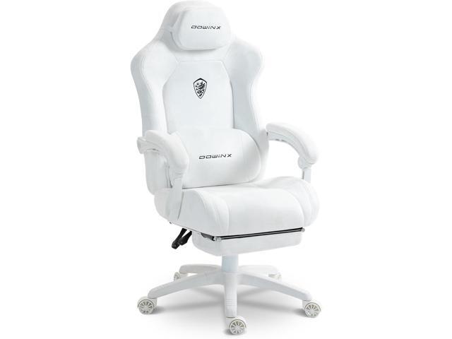 Big and Tall Gaming Chair, Suede Fabric Game Chair with Pocket Spring Cushion, High Back Gamer Chair Ergonomic with Footrest for Adults Office,...