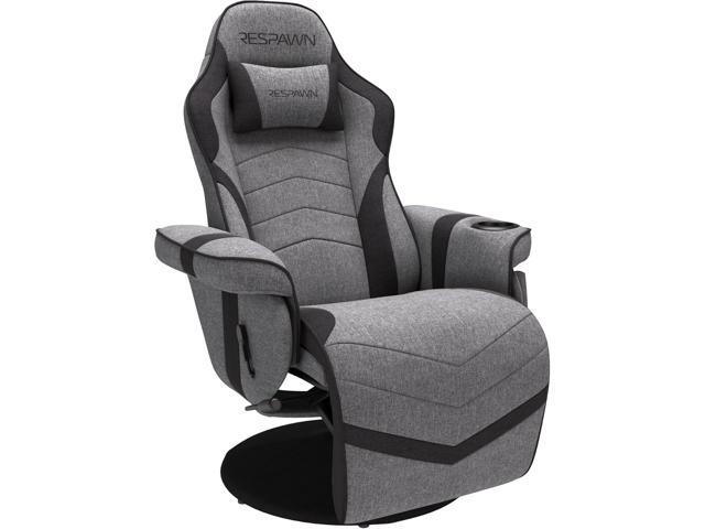 900 Console Gaming Recliner with Footrest and Lumbar Support - Comfortable Ergonomic Gaming Chair with Headrest, No Wheels, Reclining, Heavy Duty,...