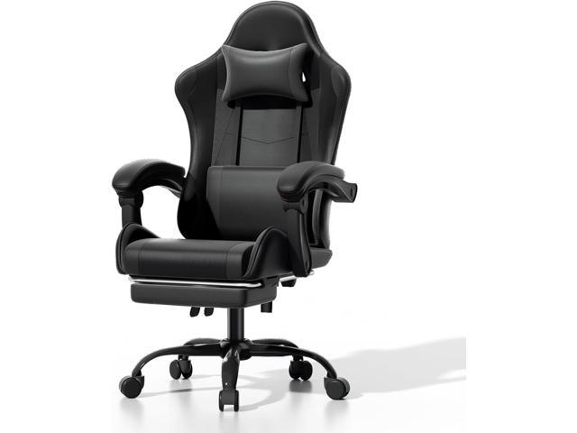 Collection Gaming Chair, Ergonomic Gaming Chair with Footrest & Headrest Lumbar Support, Height Adjustable Computer Chair Office Chair...