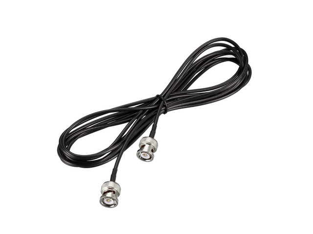 BNC Male to Male Coaxial Jumper Cable 50 ohm 25 feet RG174