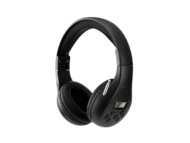 Portable Personal FM Radio Headphones with Best Reception, Wireless Headset FM Radio Ear Muffs for Walking, Jogging Powered by 2 AA Batteries(Not...