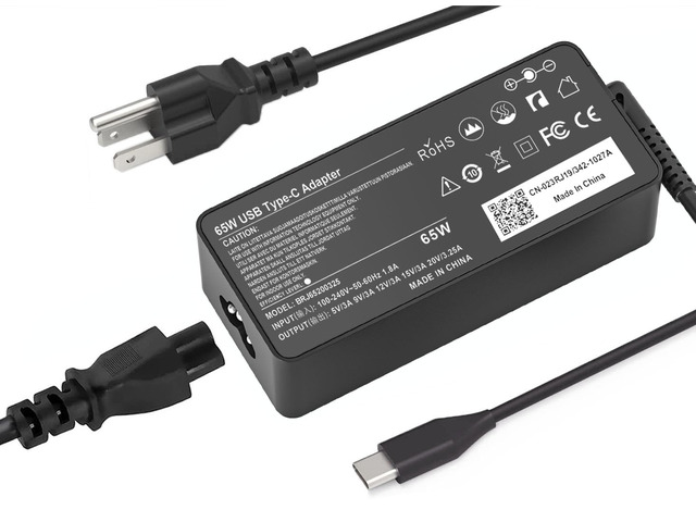 65W USB C Laptop Charger Fit for Dell Laptop Charger For Chromebook 3100 3110 Latitude 7420 5420 inspiron 7440 7445 Dell 14 Plus Pro 16 Plus, USB...