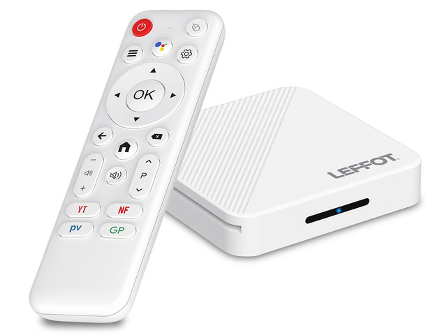 Android 14.0 TV Box 2026, H313 4K Ultra HD Streaming Device for TV 2GB RAM + 16GB ROM, Support Voice Remote, 2.4G & 5G WiFi 6, 100M Ethernet, BT...