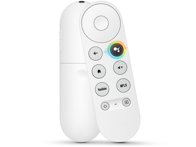 Voice Replacement for Google TV Chromecast Remote G9N9N for Chromecast with Google TV Remote, for Google TV Streamer (Only for Snow Chromecast Google)