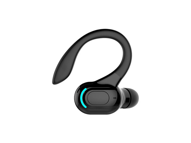 Wireless Earbuds with Earhooks Single Bluetooth Earpiece Sports Headphones Over the Ear Running Workout Wrap Around Earbuds 20H Long Battery Life...