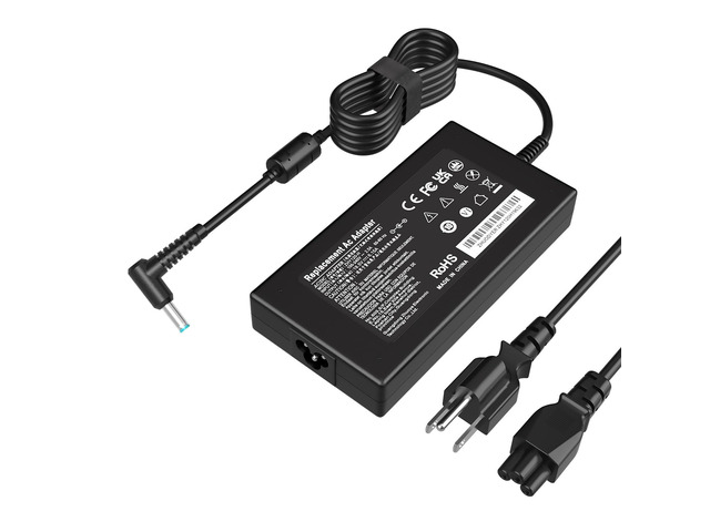 120W Laptop Charger for HP Docking Station Power Cord G5 USB-C/A Universal Dock G2 5TW13AA Envy 15 17 Series Omen 15-5000 5100 5200 710415-001...