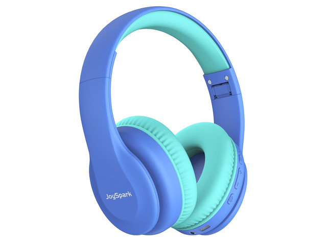 Kids Bluetooth Headphones Over-Ear, 60Hrs, Built-in Mic-Blue 85/94dB Volume Limited, Bluetooth 5.3, Stereo Sound, Lightweight Kids Wireless...