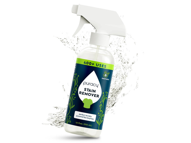 Stain Remover, Travel and Laundry Stain Cleaner for Clothes, Baby Essentials, Kids Stains, Oil and Fabric Spot Cleaner (Stain Remover Spray, 12 fl oz)