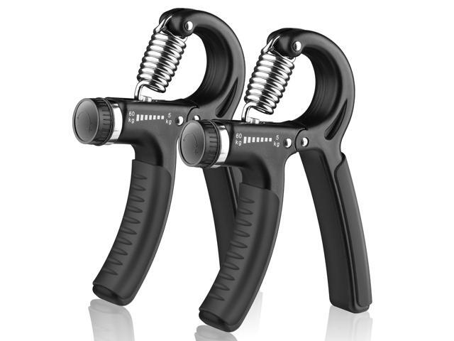 AIXPI Grip Strength Trainer, Hand Grip Exerciser Strengthener with Adjustable Resistance 11-132 Lbs (5-60kg), Forearm Strengthener, Hand Exerciser...