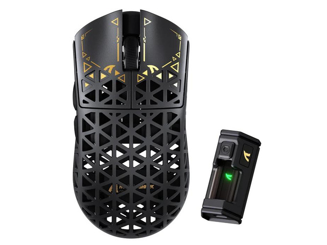 ATTACK SHARK R5 Ultra 8K Carbon Fiber Wireless Gaming Mouse, 39g Ultra-Light, PixArt PAW3950 MAX, Nordic 52840, 42000 DPI, Tri-Mode...
