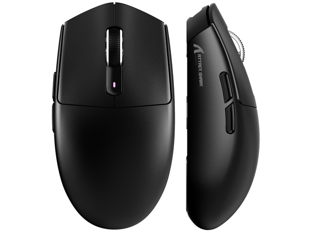 ATTACK SHARK G3 59g Lightweight Gaming Mouse, PAW3311 25K DPI, Tri-Mode Wireless, 1000Hz Polling Rate, BK52820 Chip, 500mAh Battery