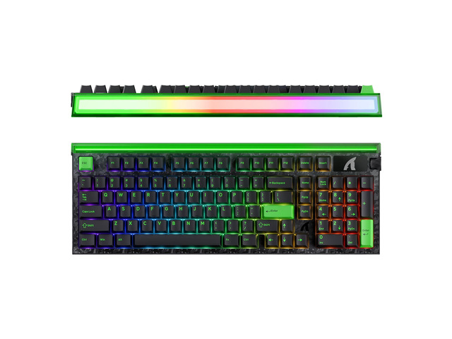 ATTACK SHARK R98 HE 98% Gaming Keyboard, Hall Effect Magnetic Switches, 8K Polling, 0.005mm Rapid Trigger, RGB