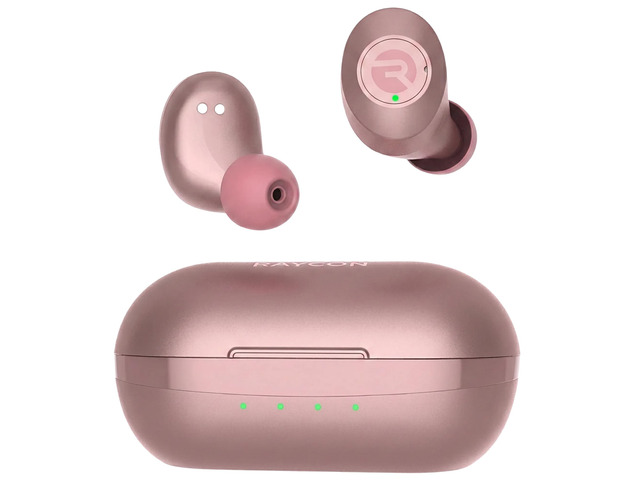 Everyday Bluetooth Wireless Earbuds with Microphone - Active Noise Cancelling, Sweat & Water-Resistant Earphones, Ear Buds Wireless Bluetooth (Rose...