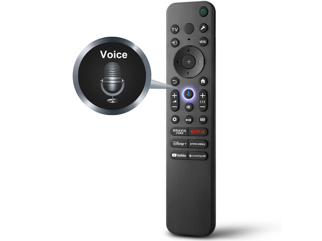 for Sony-TV-Remote-Control, Replacement for Sony Bravia TV Remote for All Smart LED OLED Series TVs with Voice Control