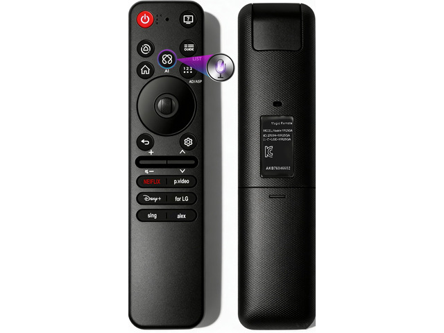 for LG AI Magic Remote Control with Voice and BT, AN-MR25GA, Compatible with OLED QNED UHD LED TVs 2022 2023 2024, Supports Air Mouse Alexa