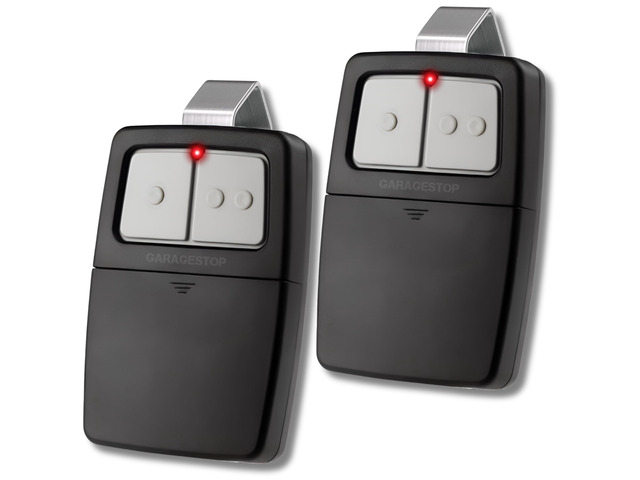 2X Universal Garage Door Opener Remote KLIK1U 375UT 375LM Garage Clicker 2-Button Replacement for LiftMaster Chamberlain Craftsman Genie Linear,...