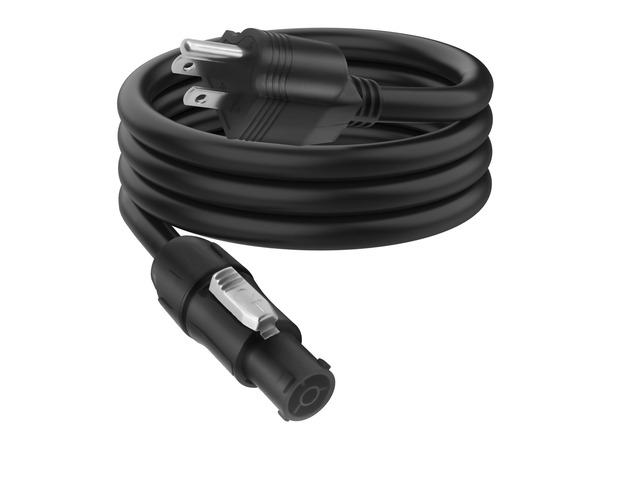3-Prong NEMA 5-15P to PowerCON True AC Power Cable Cord-1.5M/4.9FT 15A 3 Pin PowerCon TRUE1 Female Plug to NEMA-15P Male Extension Power Wire...