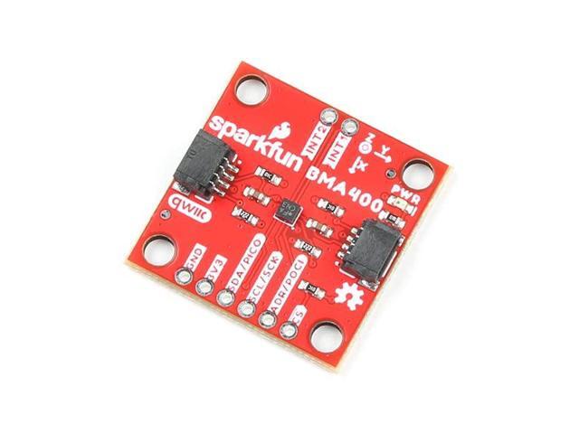 Triple Axis Accelerometer Breakout - BMA400 (Qwiic) 3-axis Acceleration Sensor, Ultra-Low Power, Board Dimensions: (Inches) 1.00 x 1.00 x 0.55