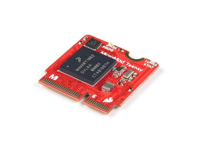 MicroMod Teensy Processor ARM Cortex-M7 Processor Clock speeds up to 600MHz 16MB Flash Memory 102k RAM Memory 7X Serial UART Ports 4X I2C Buses 2X...