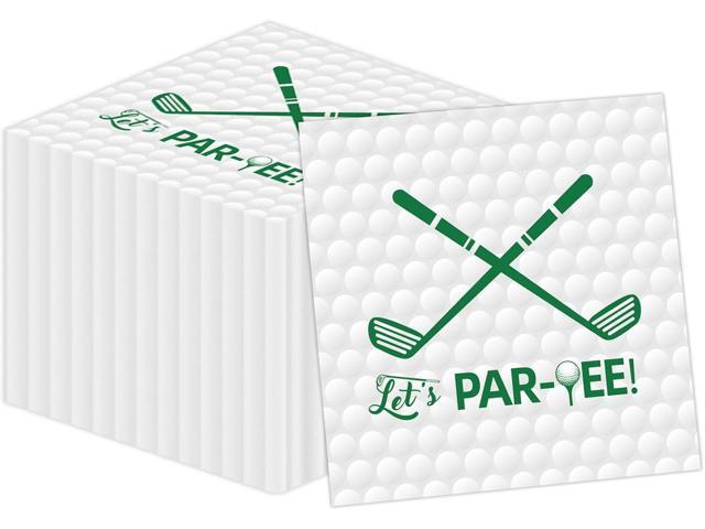 50PCS Golf Paper Napkins Party Decorations, Disposable Luncheon Napkins Cocktail Napkins Sports Theme for Kids Birthday Baby Shower Hole in One... 50PCS Golf Paper Napkins Party Decorations, Disposable Luncheon Napkins Cocktail Napkins Sports Theme for Kids Birthday Baby Shower Hole in One...