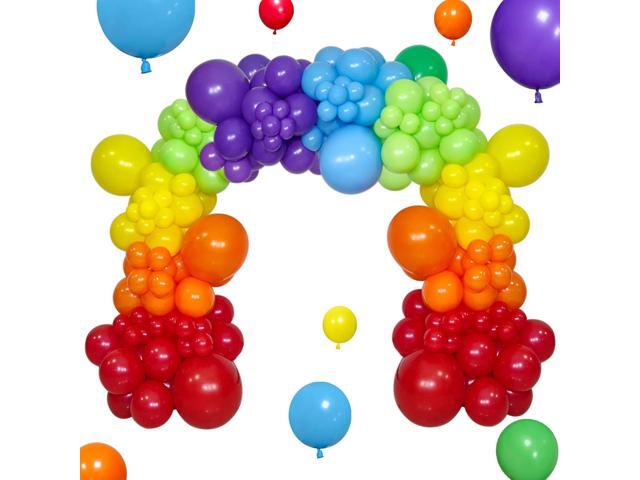 Rainbow Balloon Arch Kit 111Pcs 18 12 5 Inch Latex Colorful Party Balloons Garland for Birthday Baby Shower Wedding Engagement Anniversary...