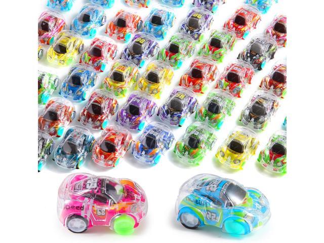 50 Pcs Mini Pull Back Cars Set, Pull Back Racing Vehicles for Kids Toddlers, Bulk Toys Party Favors Treasure Box, Classroom Prizes, Pinata...