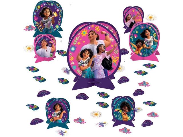 Encanto Table Centerpiece Kit (27 Pc Set) - High-Quality & Sturdy, Perfect Party Essential For Themed Parties & Events