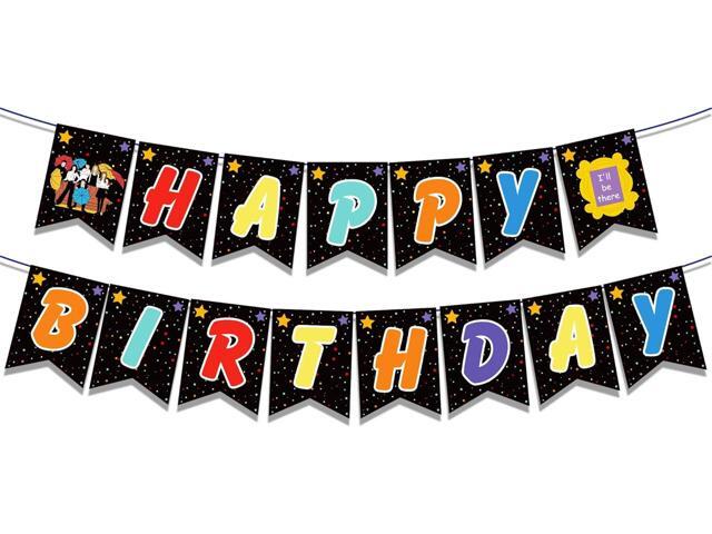 Banner Party Decoration, I'll be There Theme Party Supplies Family Bestie Boys Girls Kids Home Classroom Baby Showers Birthday Party Decorations...