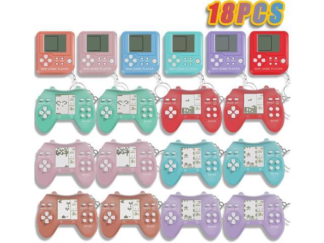 DJMUMU 18Pcs Mini Games Party Favors Keychains for Kids Video Game Party Favors Video Game Keychains for Backpack Birthday School Party Favor...