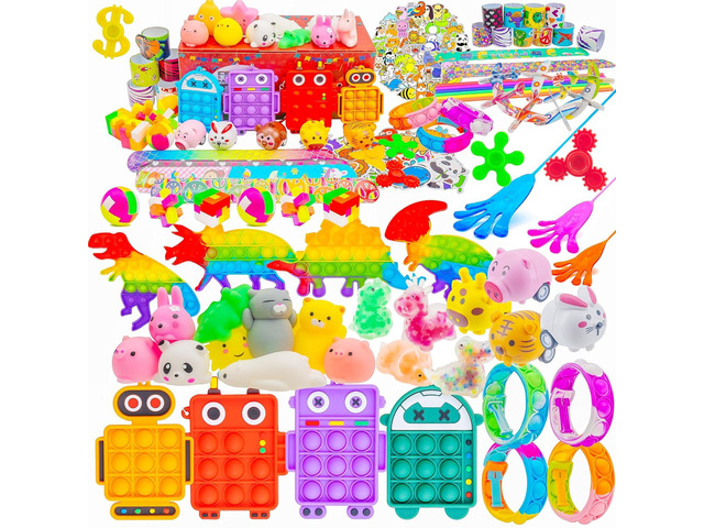 115 PCS Premium Party Favors Toy for Kids 4-8-12, Treasure Box Toys, Goodie Bags Stuffer, Prize Box Toys, Birthday Gifts, School Classroom Rewards,...