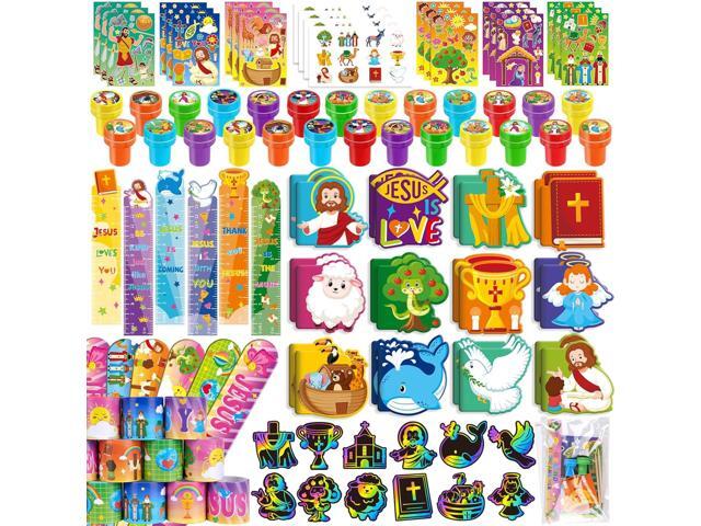 BenLouis Bible Party Favors Christian Inspirational Verses Set Gift Prizes Bulk for Kids Operation Christmas Child Sunday School Religious Church...