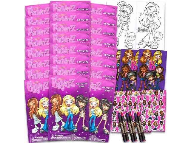 MGA Entertainment Bratz Birthday Party Favors Set - Bundle with 24 Bratz Play Packs Mini Coloring Books, Stickers, and More for Goodie Bags ...