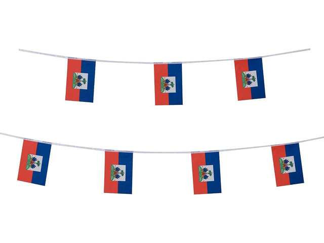 Haiti Flag Haitian Flag,100Feet/76Pcs National Country World Pennant Flags Banner,Party Decorations Supplies For,Indoor and outdoor flags,Sports...