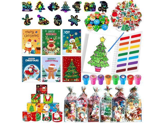 Christmas Party Favors for Kids, 16/24Pack Coloring Books Set Toys Bulk for Classroom Gifts Prizes, Goodie Bag Stuffers Fillers for Boys Party.
