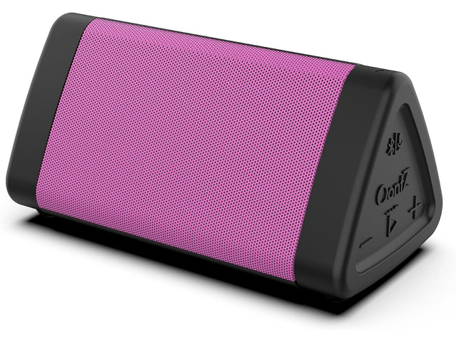 OontZ Angle 3 Gen 4 Portable Bluetooth Speaker, 12W, 24-Hour Playtime, Pink