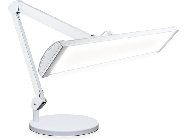 Neatfi Ultra 3,500 Lumens LED Desk Lamp with Base 45W, 270 SMD LEDs, Shadow-Free Adjustable Brightness Non-Flickering Task Light for Nail,...