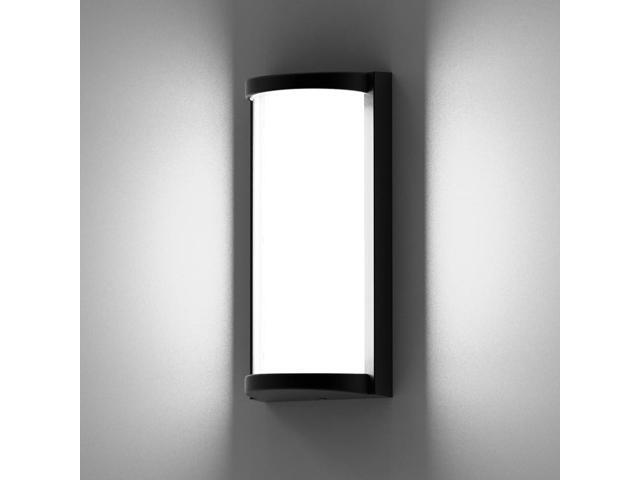 Sytmhoe Modern Outdoor Wall Lights,Exterior Wall Sconce Lighting Fixtures,LED Wall Mounted Lamps,Matte Black Porch & Patio Light,IP65 Waterproof for...